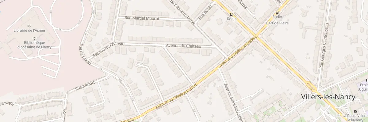 Plan du 6 Rue Bertrand Auerbach à Villers-lès-Nancy