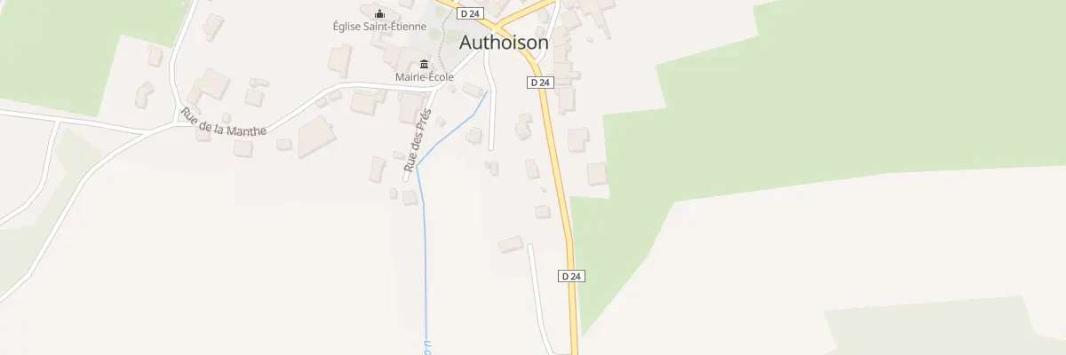 Plan du 6 Rue du Moulin à Authoison