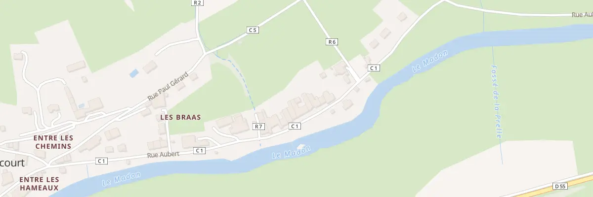Plan du 417 Rue Aubert à Ambacourt