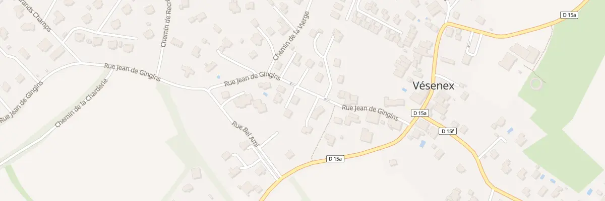 Plan du 1266 Rue Jean de Gingins à Divonne-les-Bains