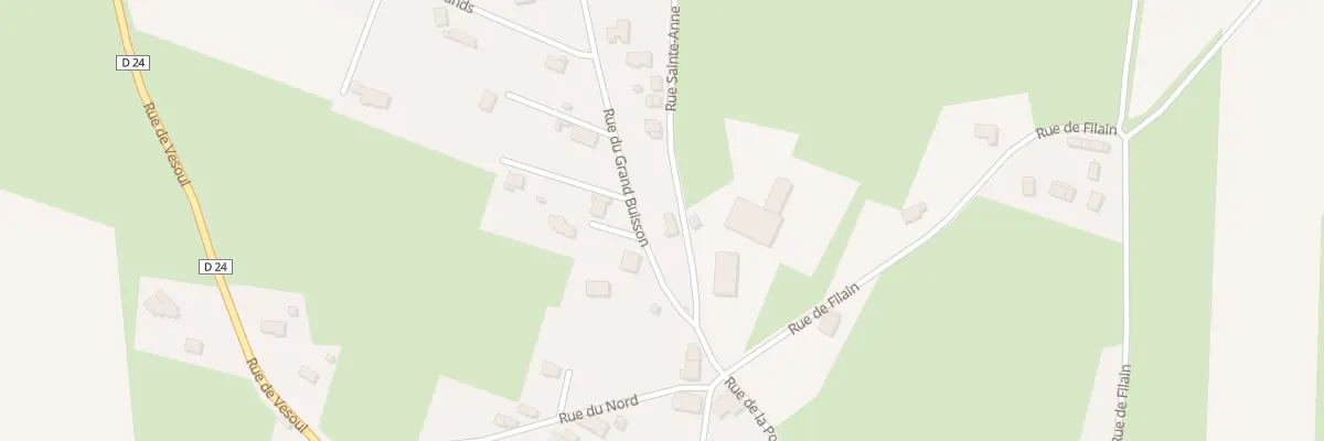 Plan du 1 Rue de Sainte Anne à Authoison