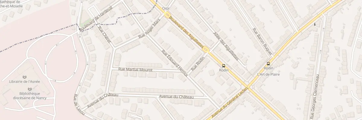 Plan du 16 Rue Edouard Herriot à Villers-lès-Nancy