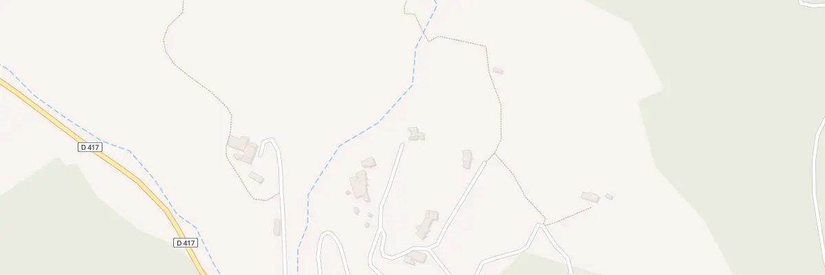 Plan du 381 Che des Hubacs à Aiglun