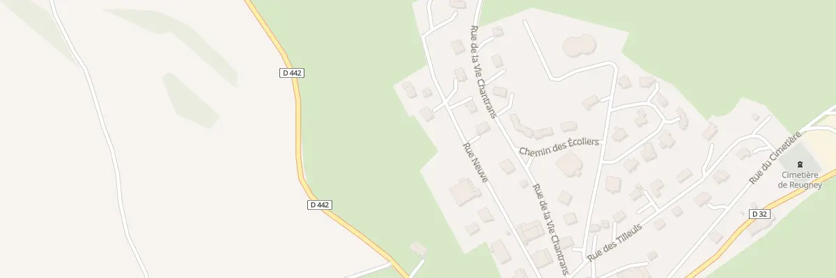 Plan du 11 Rue Neuve à Reugney