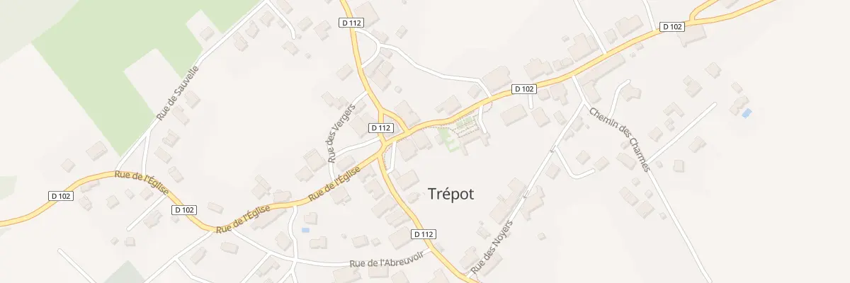 Plan du 4 Rue de l’École à Trépot