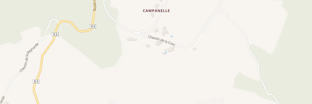Plan du 84 Che de la Grau à Champtercier