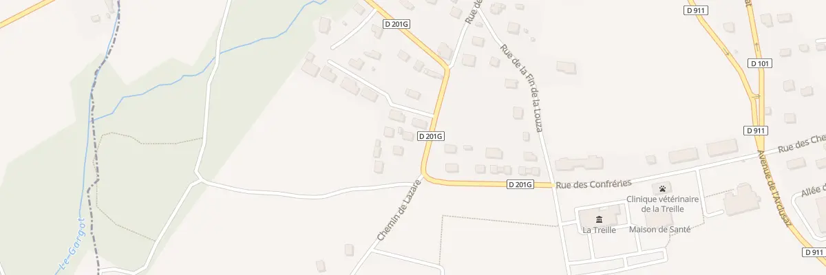 Plan du 449 Rue des Confréries à Saint-Pierre-d’Albigny