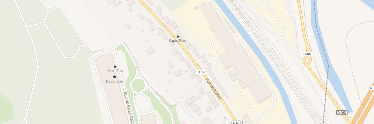 Plan du 136 Rue de Nancy à Frouard