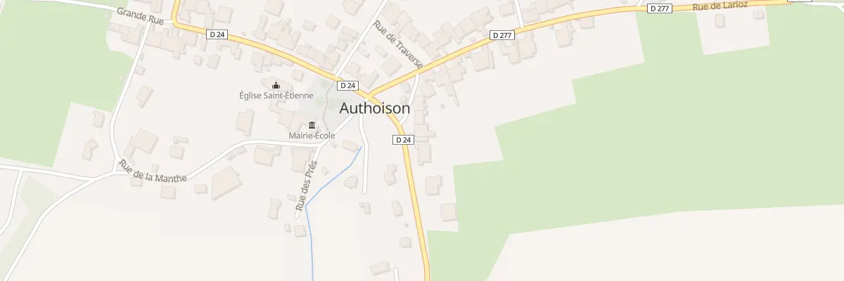 Plan du 9 Rue du Moulin à Authoison