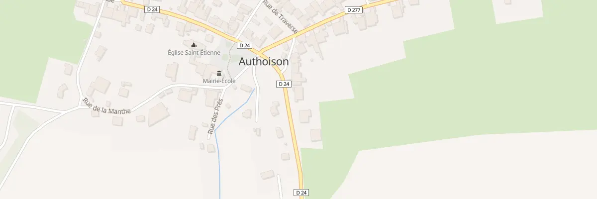 Plan du 11 Rue du Moulin à Authoison