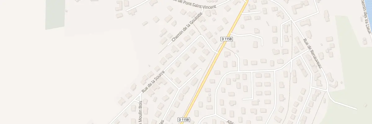 Plan du 7 Rue de la Source à Méréville