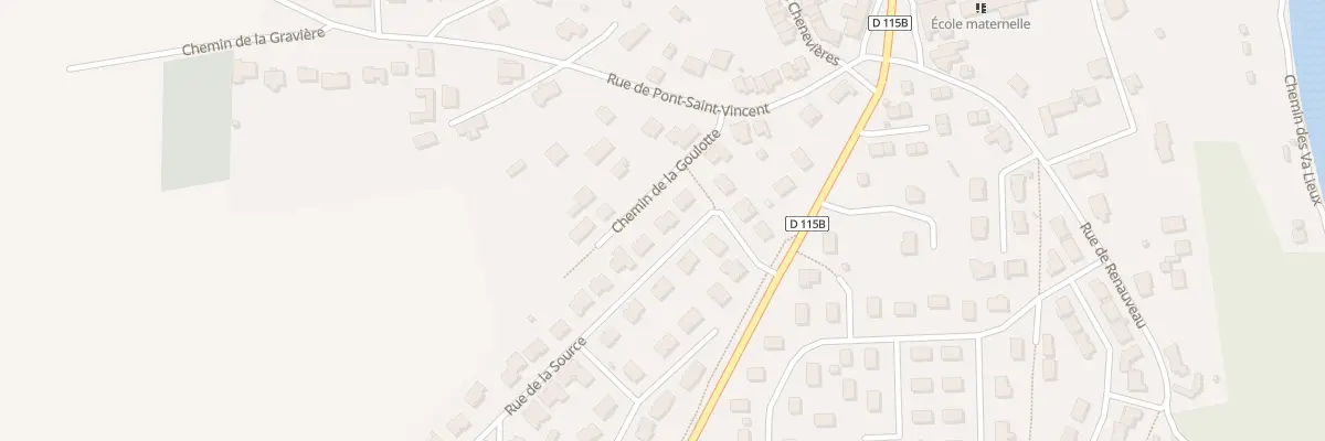 Plan du 8 Rue de la Source à Méréville