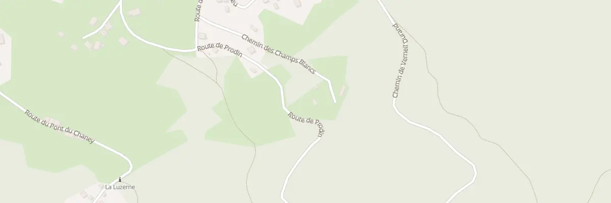 Plan du 250 Che des Champs Blancs à Presle
