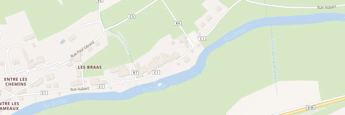 Plan du 455 Rue Aubert à Ambacourt