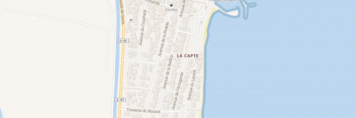 Plan du 66 Tra de l’Arrogante à Hyères