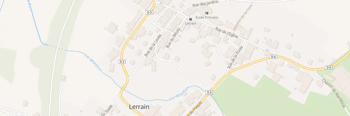 Plan du 4 Rue du Beuxy à Lerrain