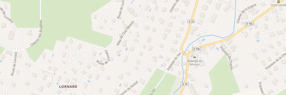 Plan du 427 Che du Noiret à Saint-Jorioz