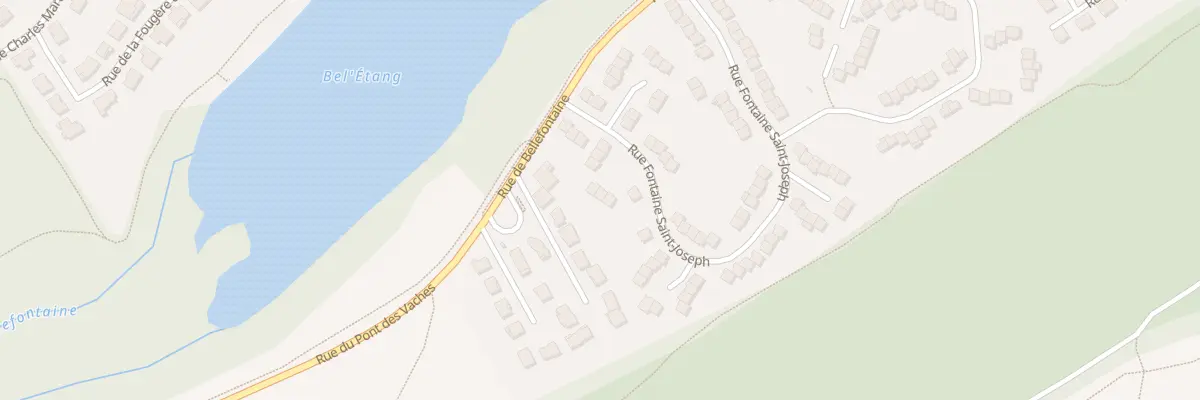 Plan du 95 Rue de la Fontaine St Joseph à Champigneulles