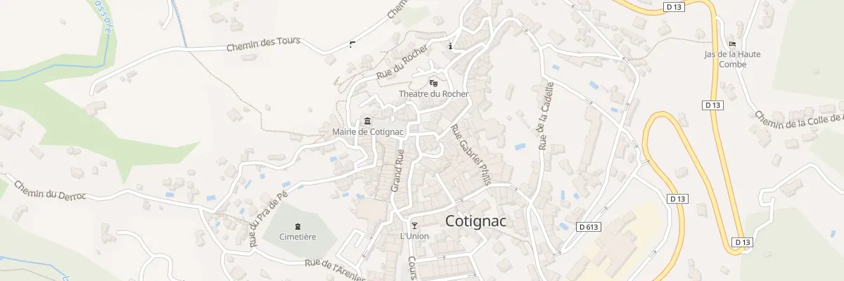 Plan du 5330 Pl de la Mairie à Cotignac