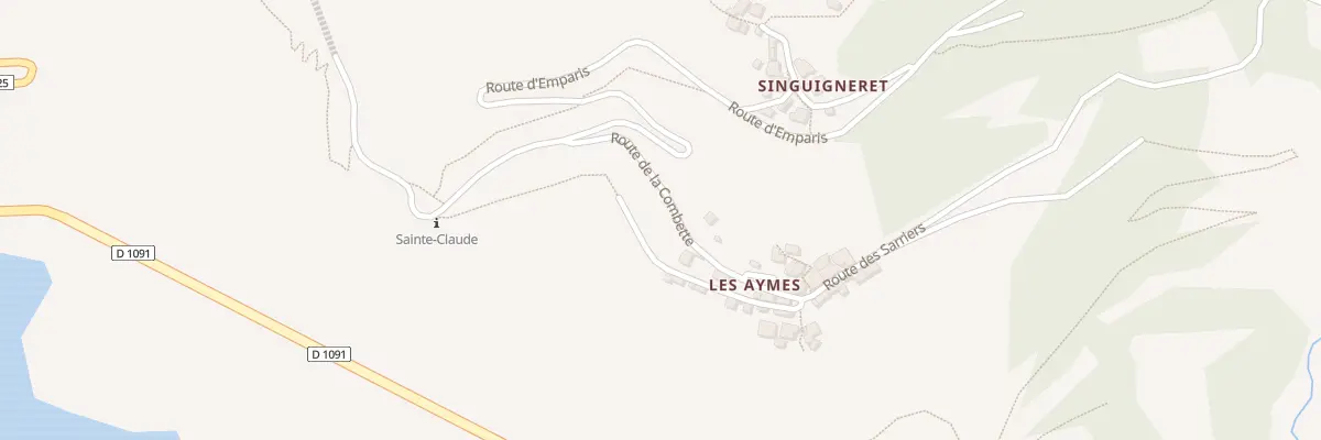 Plan du 5042 Hameau des Aymes à Mizoën