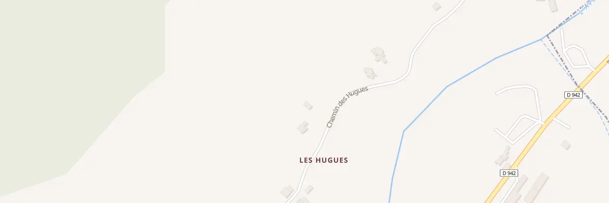 Plan du 6 Che des Hugues à Valserres