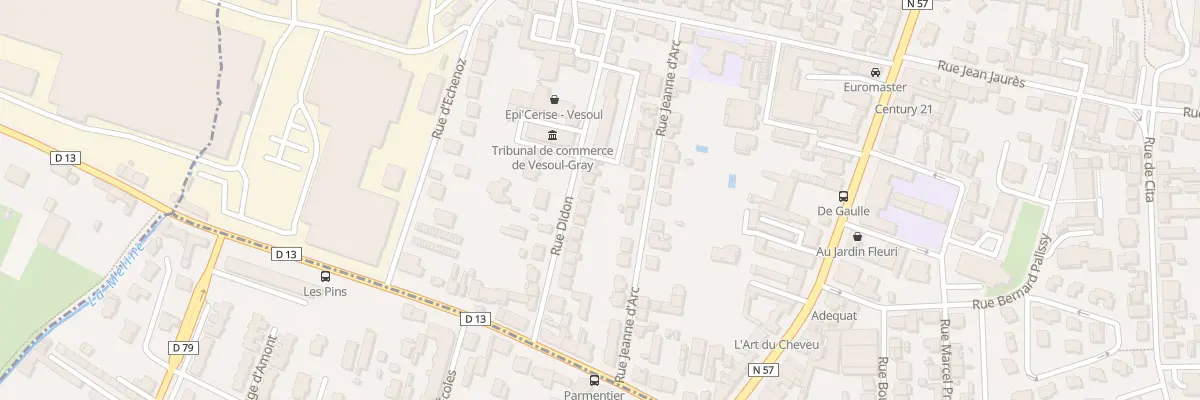 Plan du 29 Rue Didon à Vesoul