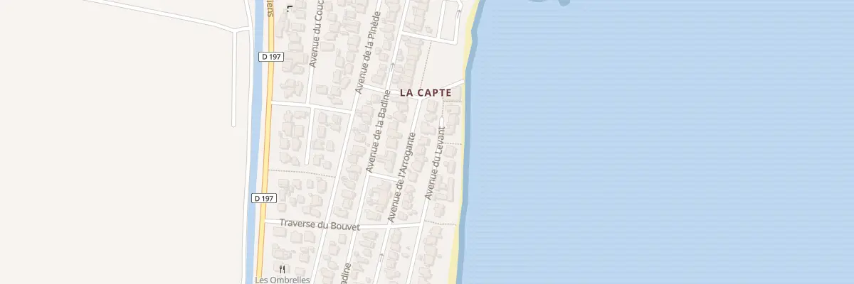 Plan du 7 Av de l’Arrogante à Hyères