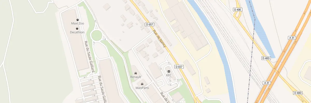 Plan du 158 Rue de Nancy à Frouard
