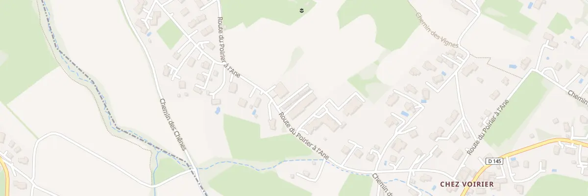 Plan du 445 Rte du Poirier à l’Ane à Collonges-sous-Salève