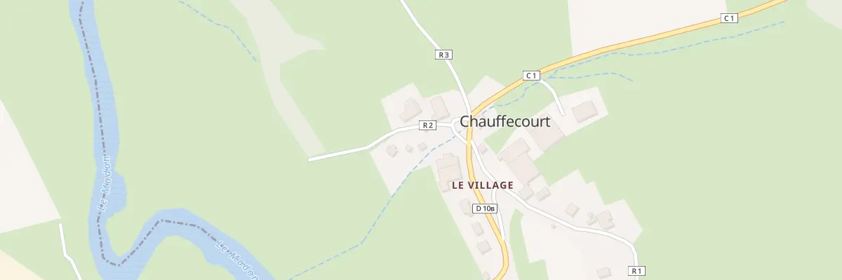 Plan du 18 Le Village à Chauffecourt