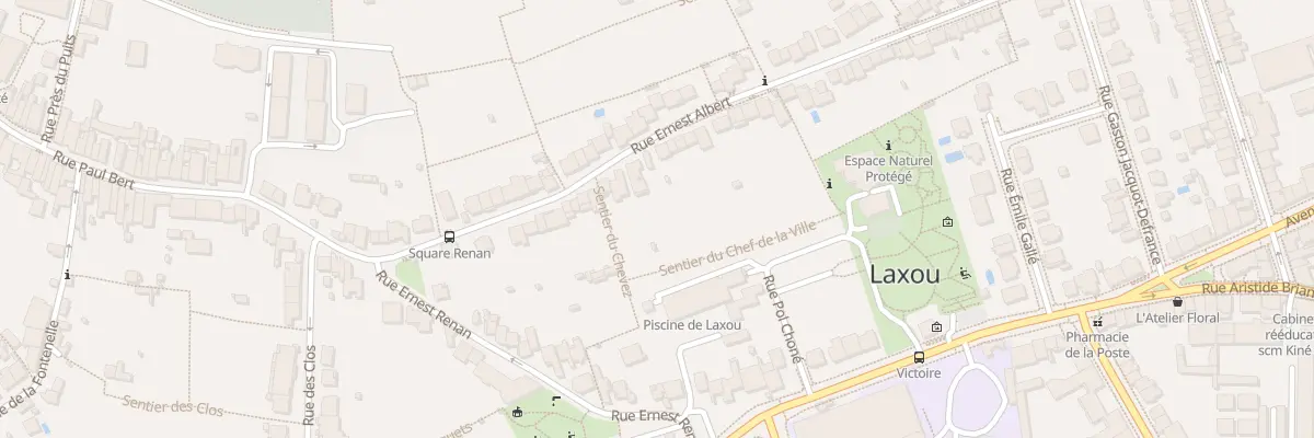 Plan du 34 Rue Ernest Albert à Laxou