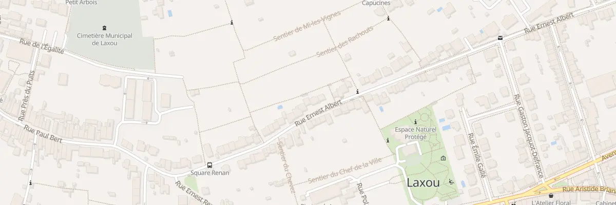 Plan du 57 Rue Ernest Albert à Laxou