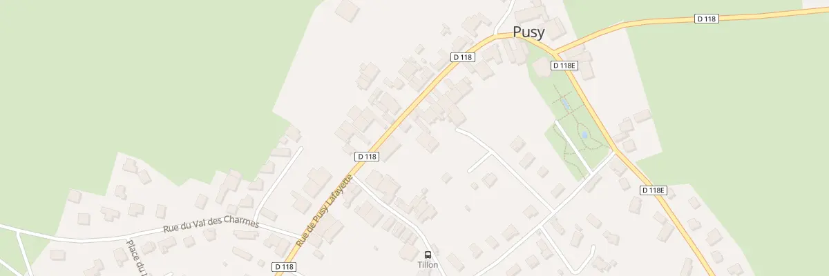 Plan du 17 Rue de Pusy Lafayette à Pusy-et-Épenoux