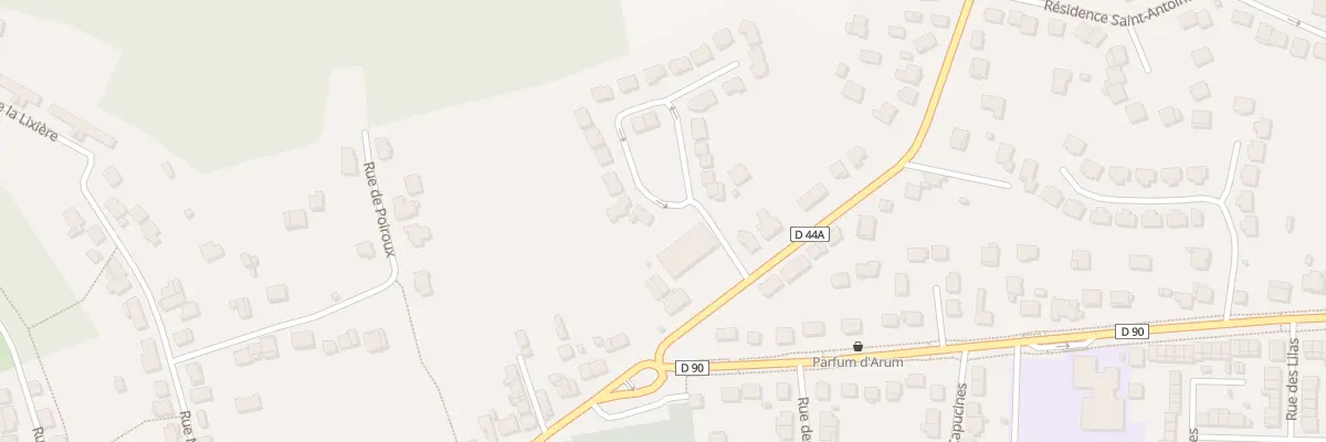 Plan du 1 Rue de la Forêt à Custines