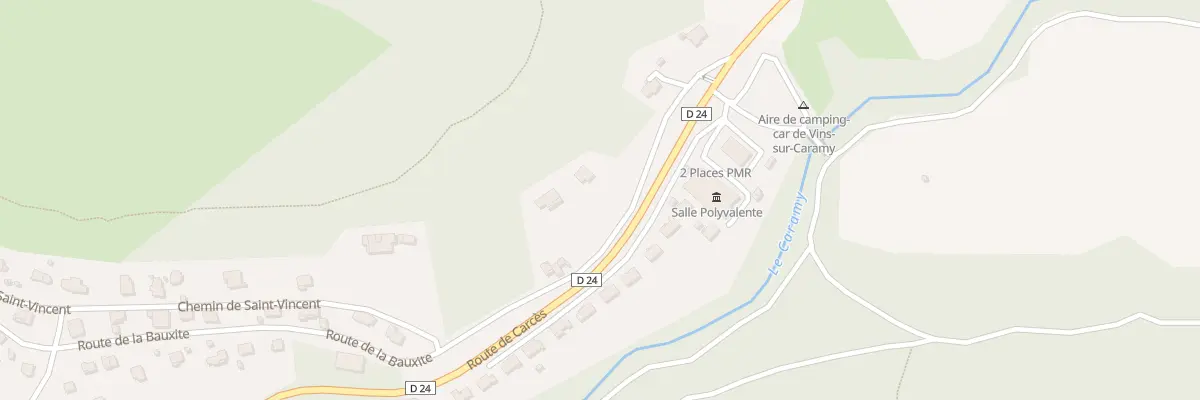 Plan du 27 Chateau Vieux à Vins-sur-Caramy