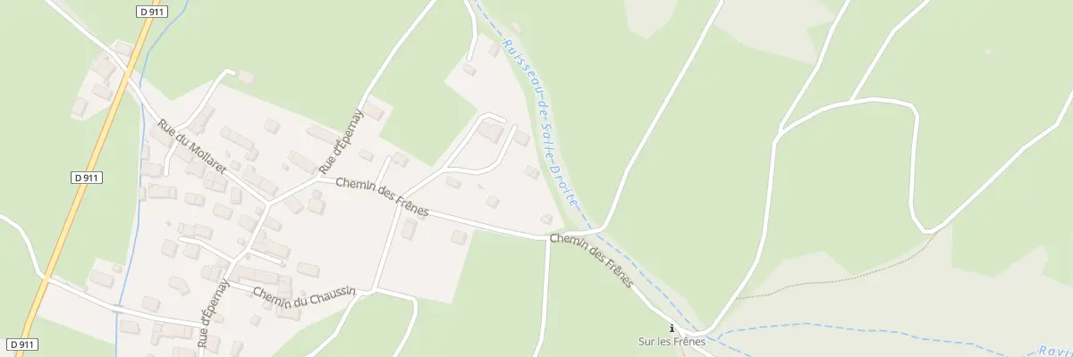 Plan du 5146F Sur les Frenes à Sainte-Reine