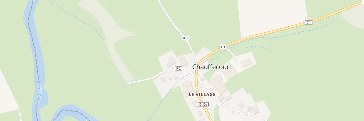 Plan du 12 Le Village à Chauffecourt