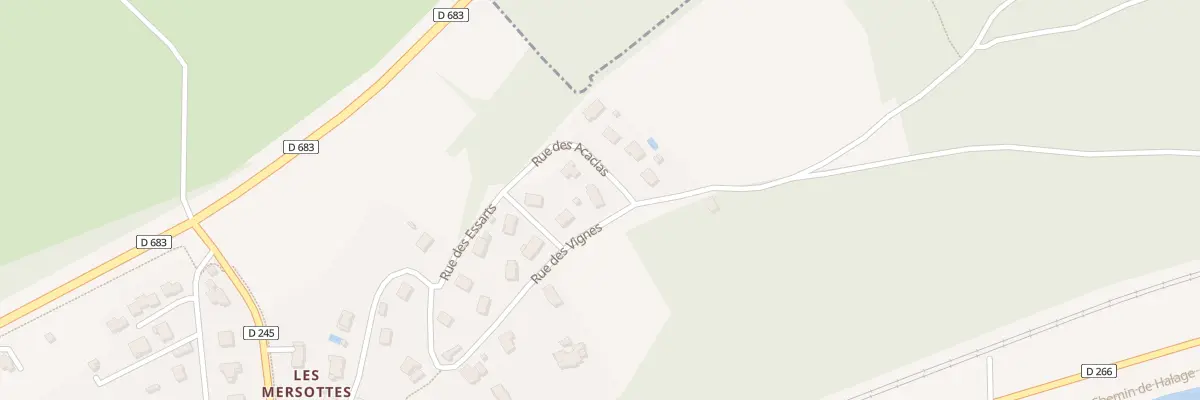 Plan du 1 Rue des Acacias à Vaire