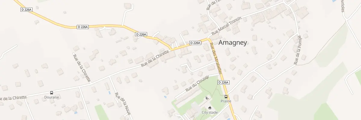 Plan du 5028 Rue de la Chirette à Amagney