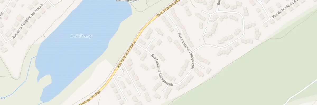 Plan du 56 Rue de la Fontaine St Joseph à Champigneulles