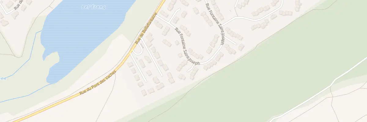 Plan du 87 Rue de la Fontaine St Joseph à Champigneulles