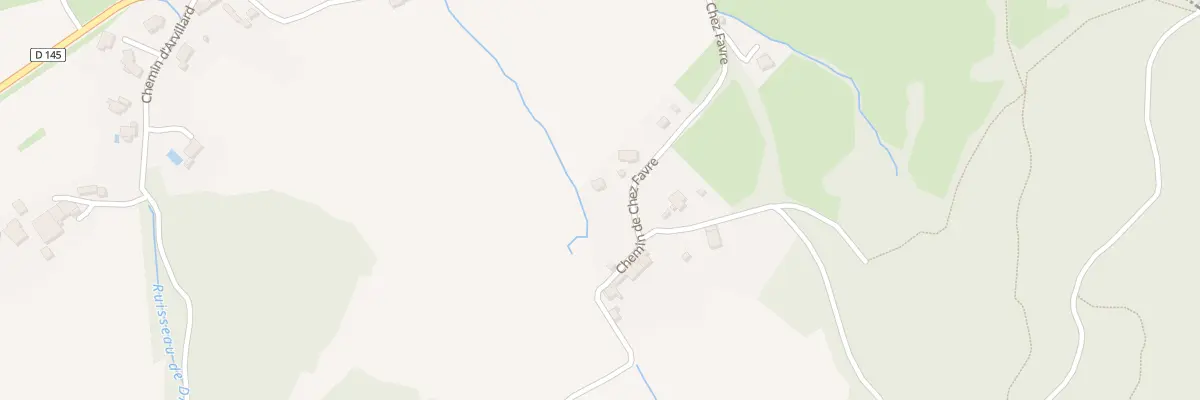 Plan du 488 Che de Chez Favre à Archamps