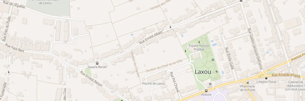 Plan du 40 Rue Ernest Albert à Laxou