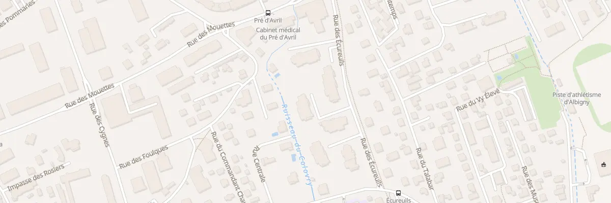 Plan du 15 Rue des Écureuils à Annecy