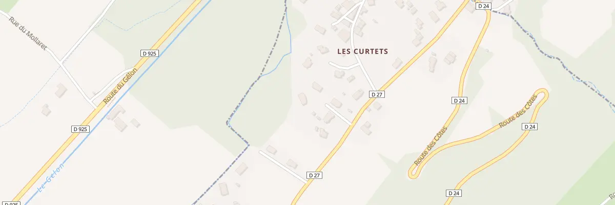 Plan du 270B Rte de la Plaine à La Table