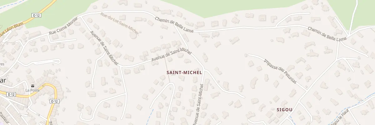 Plan du 23 Av Saint-Michel à Pierrefeu-du-Var