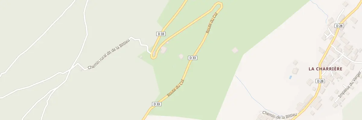 Plan du 973 Rte du Col à La Trinité