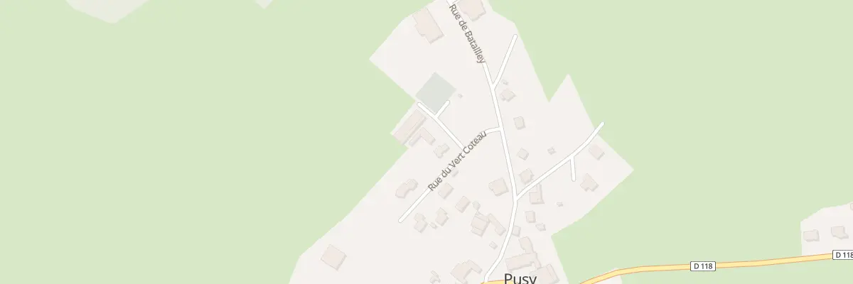 Plan du 3 Imp du Rouchot à Pusy-et-Épenoux