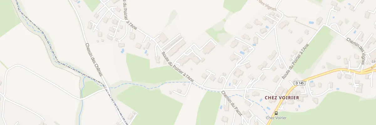 Plan du 503 Rte du Poirier à l’Ane à Collonges-sous-Salève