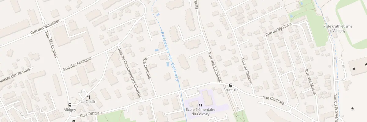 Plan du 7 Rue des Écureuils à Annecy